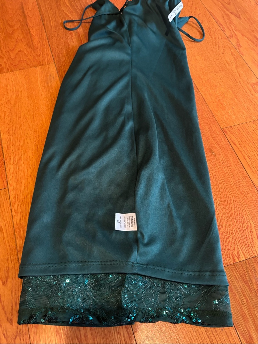 Lucy in the Sky Raelynn Sequin Body Con Dress in Turquoise - Picture 14 of 15